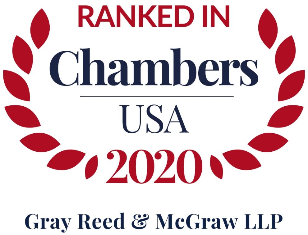 Gray Reed Recognized in the Chambers USA 2020 Legal Directory